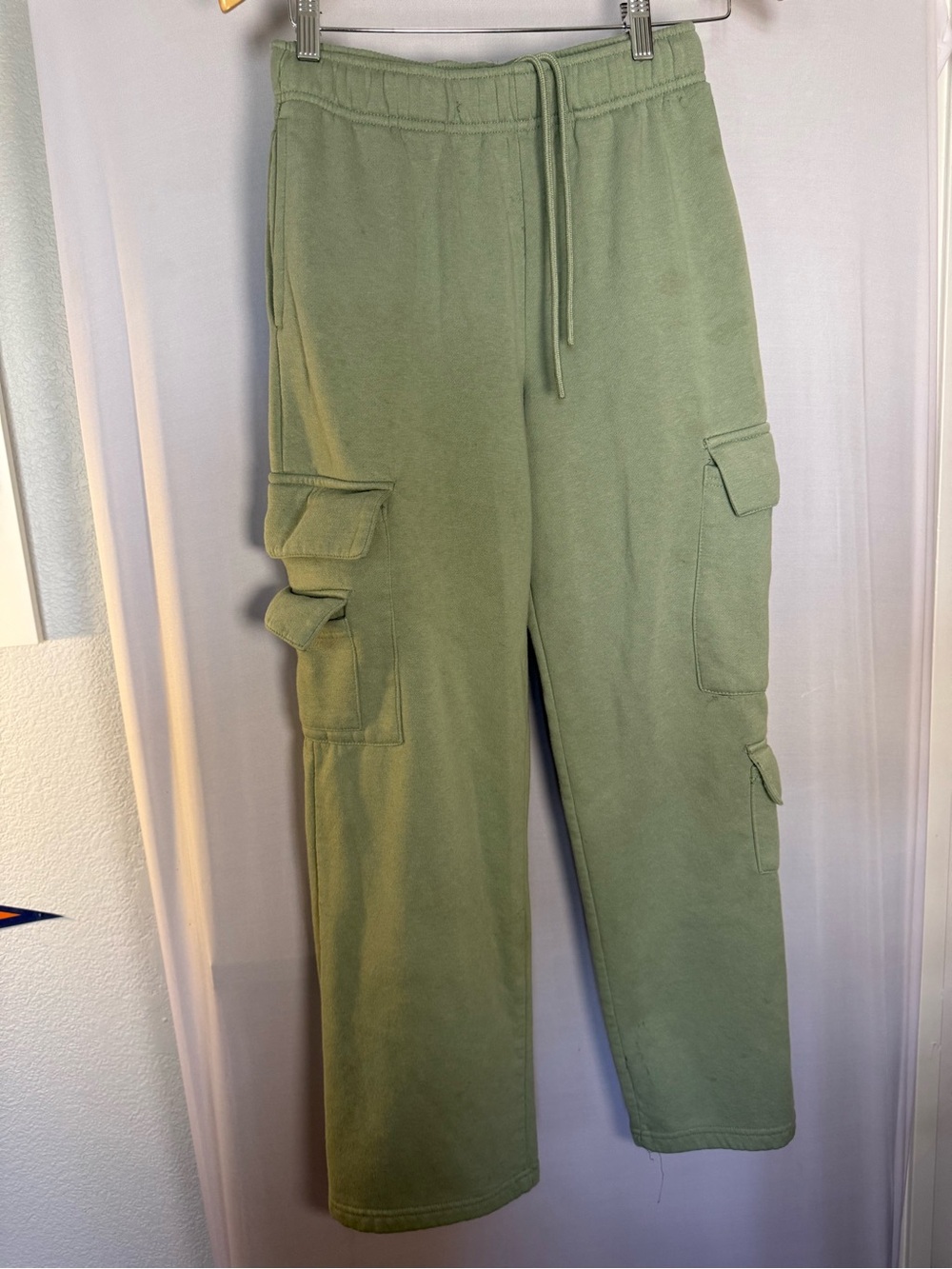 refuge Athletics Sage Green Sweatshorts